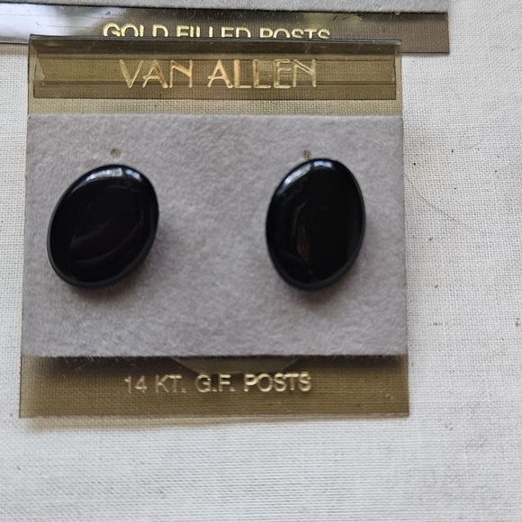 Set of 6 vintage Van Allen earrings 80s 90s - Picture 7 of 8